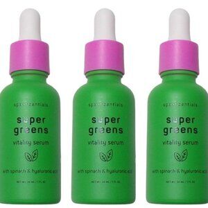 Spa Scentials Super Green Vitality Serum 1 FL OZ (Set of 3)
